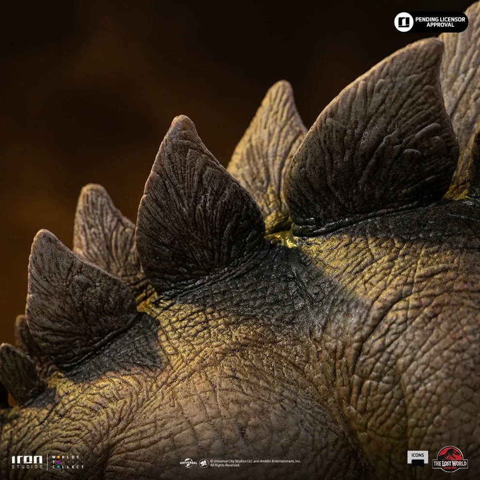 Iron Studio The Lost World: Jurassic Park Stegosaurus Statue
