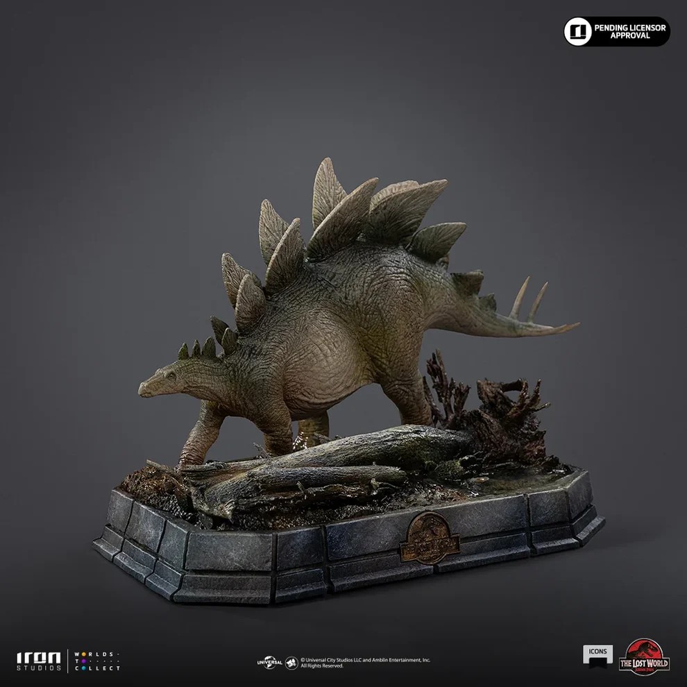 Iron Studio The Lost World: Jurassic Park Stegosaurus Statue