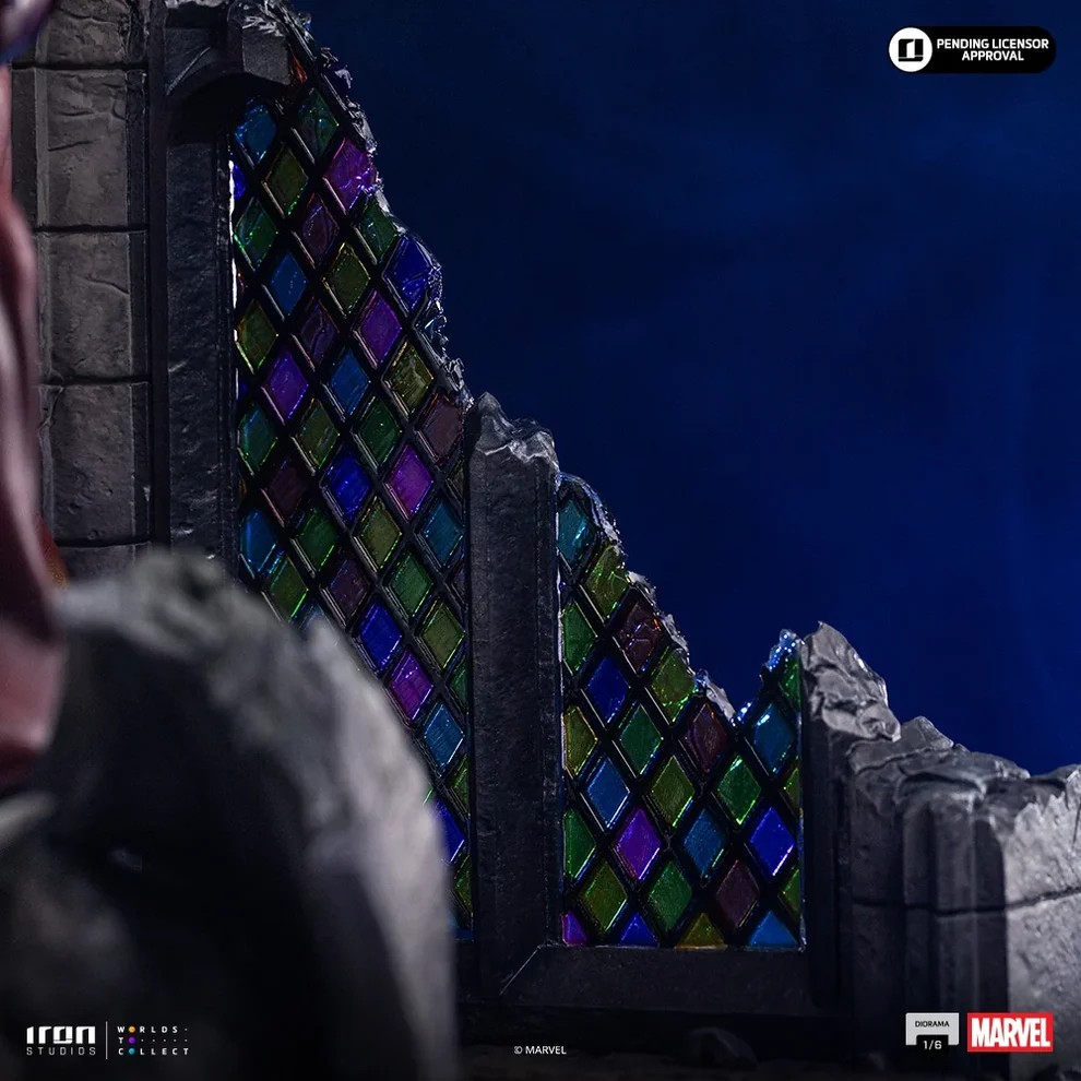 Iron Studios Marvel Daredevil and Elektra Statue