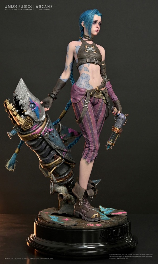 JND Studio League of Legends Jinx Statue