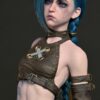 JND Studio League of Legends Jinx Statue