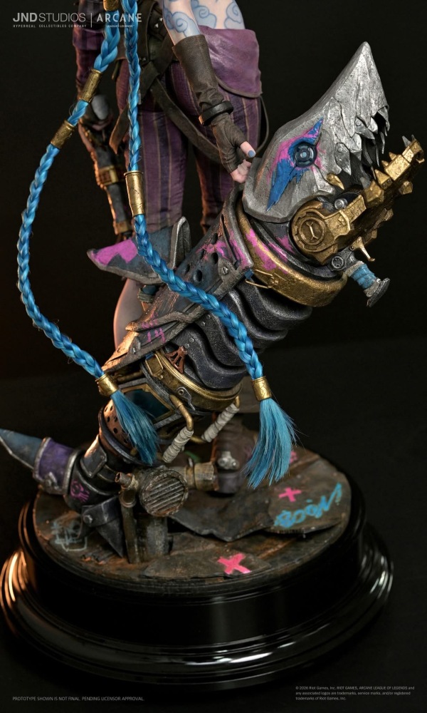 JND Studio League of Legends Jinx Statue