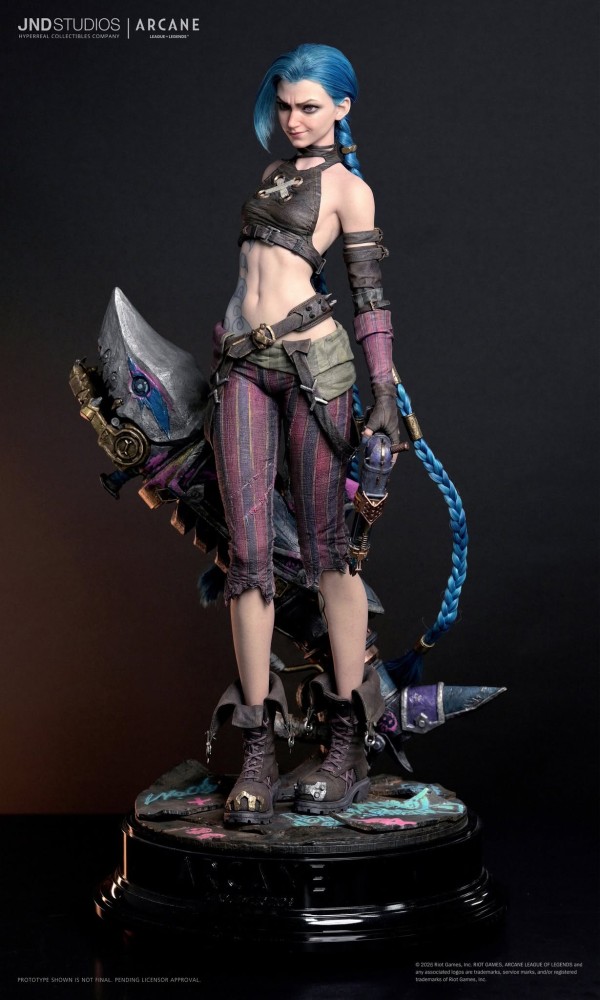 JND Studio League of Legends Jinx Statue