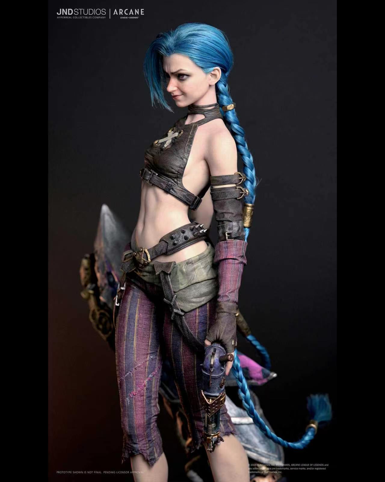 JND Studio League of Legends Jinx Statue