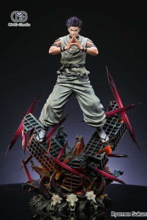 Jujutsu Kaisen Ryomen Sukuna 1/6 Scale Statue – OMG Studio