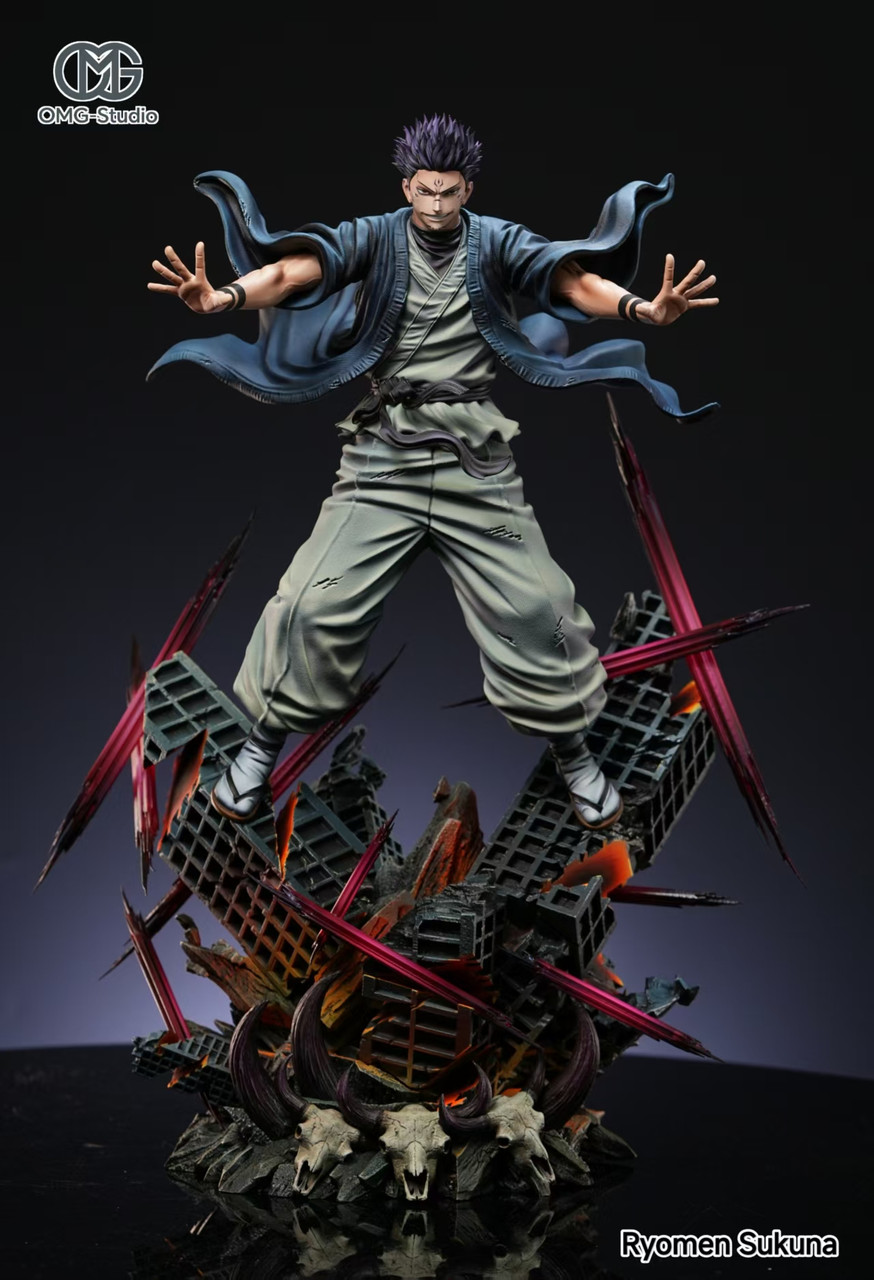 Jujutsu Kaisen Ryomen Sukuna 1/6 Scale Statue – OMG Studio