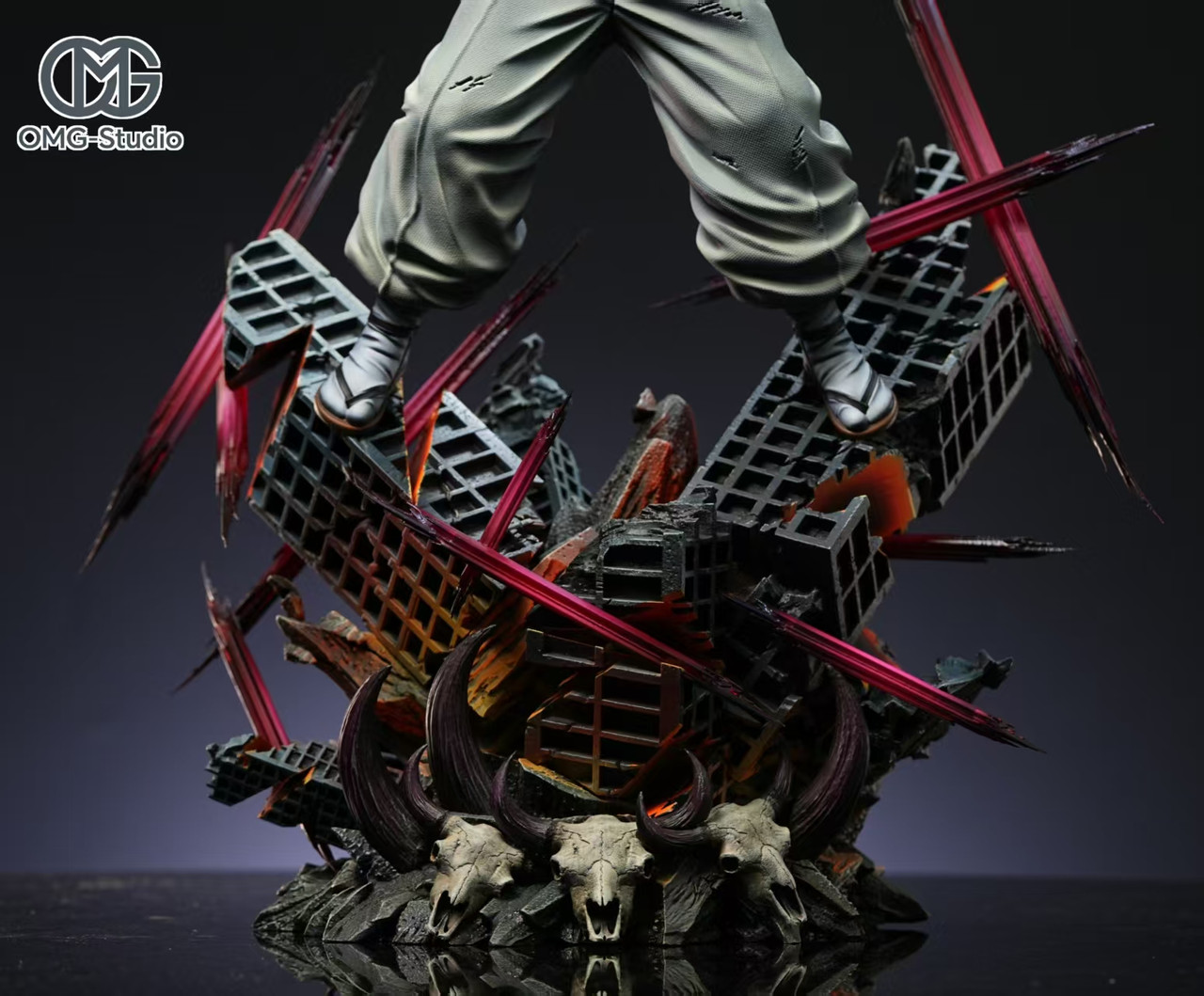 Jujutsu Kaisen Ryomen Sukuna 1/6 Scale Statue – OMG Studio