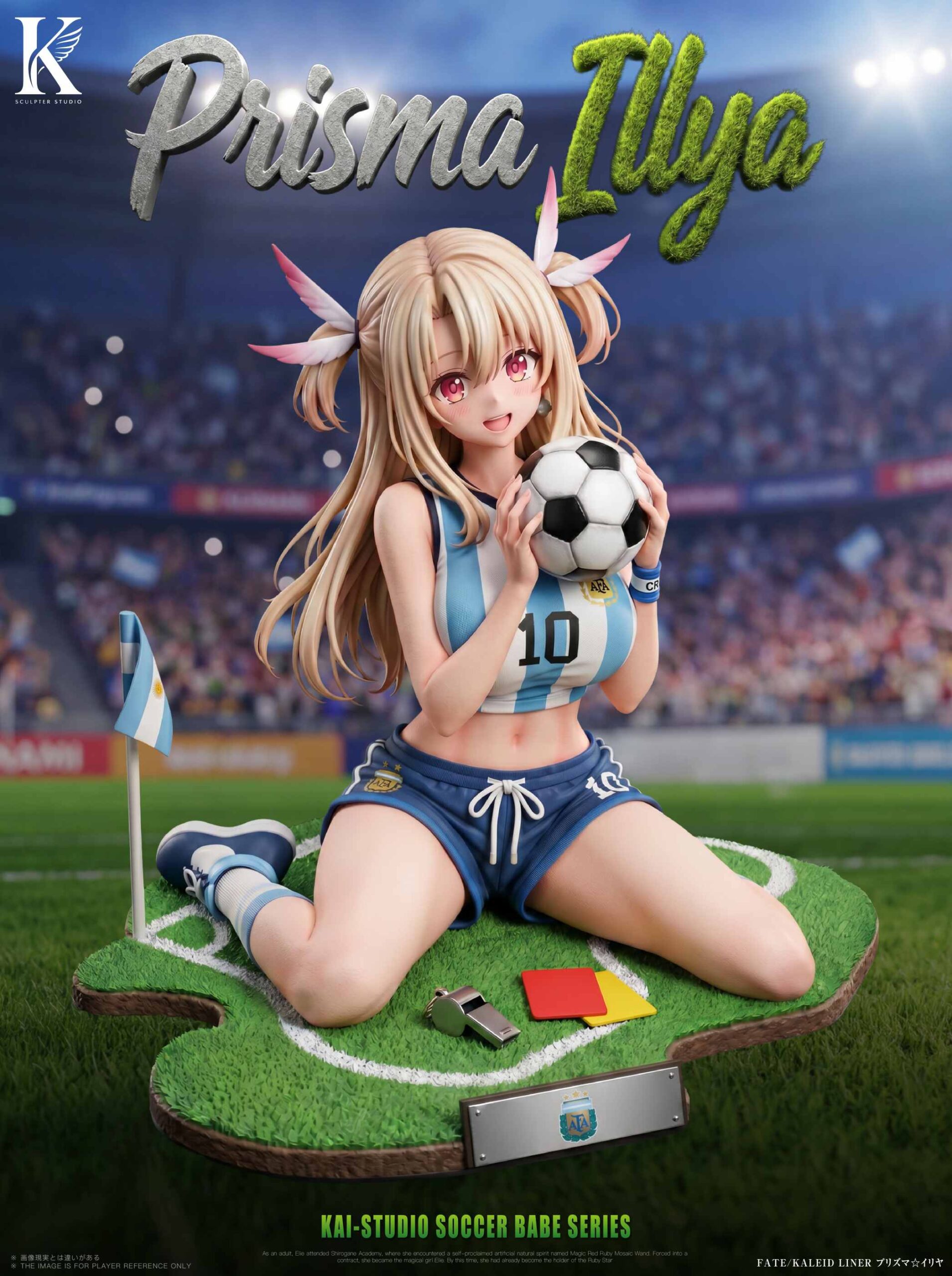 KAI Studio Fate/kaleid liner Prisma Illya Soccer Babe Illya Statue
