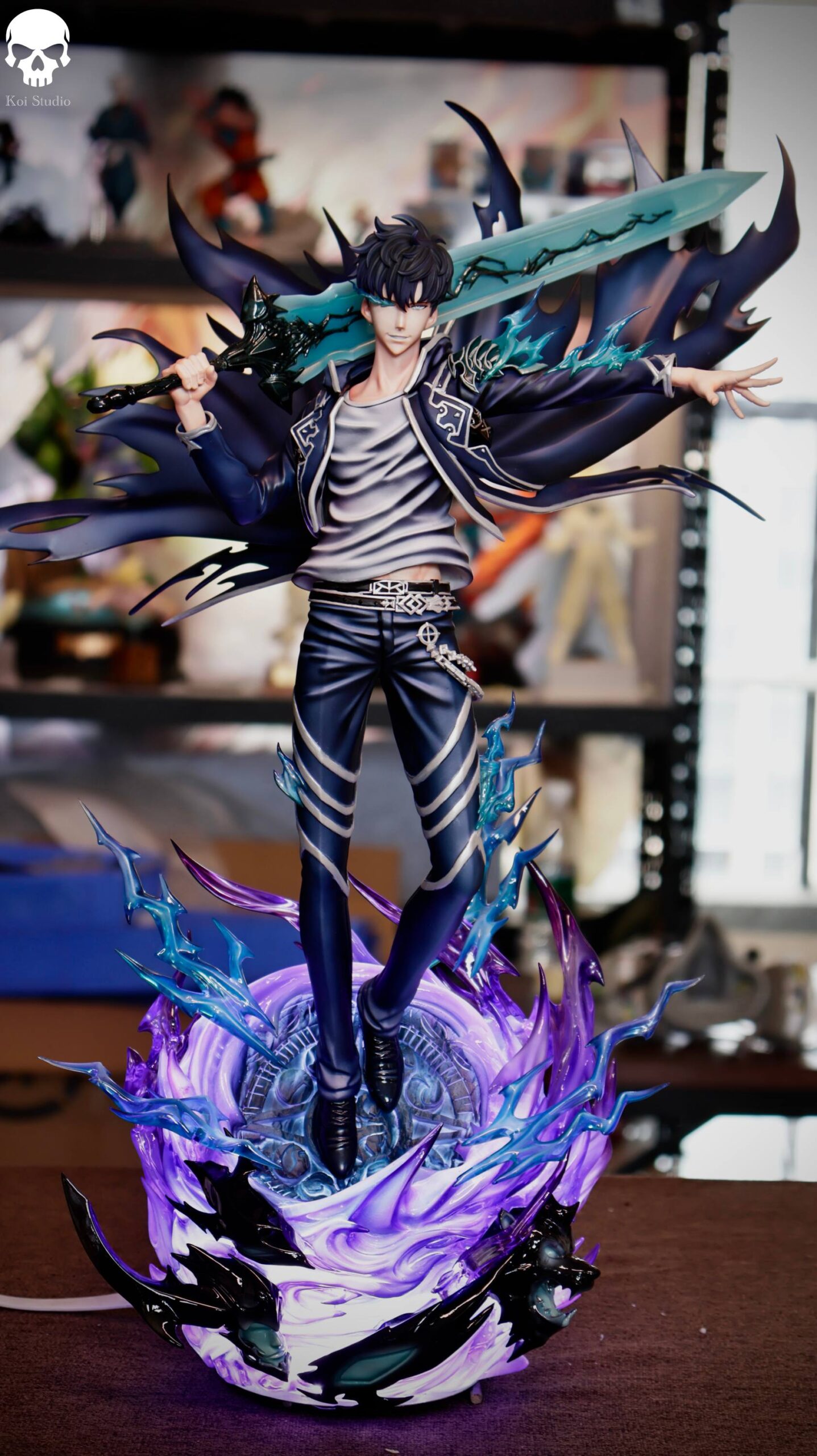 KOI Studio Solo Leveling Sung Jin Woo Statue