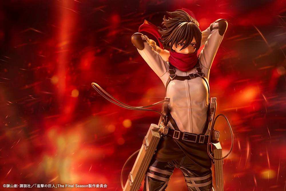 Kotobukiya Attack on Titan Mikasa Ackerman Figure