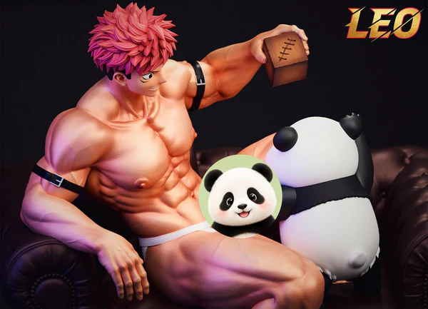LEO Studio - Jujutsu Kaisen Yuji Itadori X Panda 16 Scale Statue
