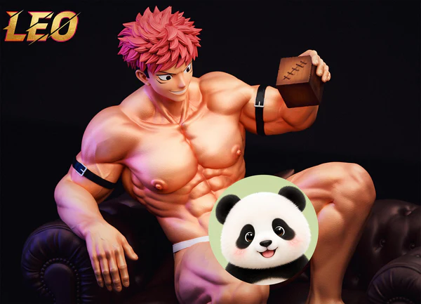 LEO Studio - Jujutsu Kaisen Yuji Itadori X Panda 16 Scale Statue