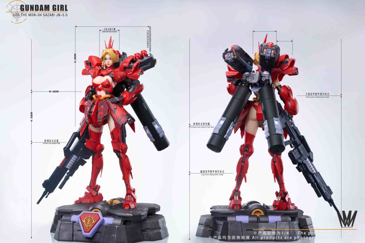 MAX MILK STUDIO Mobile Suit Gundam: Char’s Counterattack MSN-04 Sazabi Figure