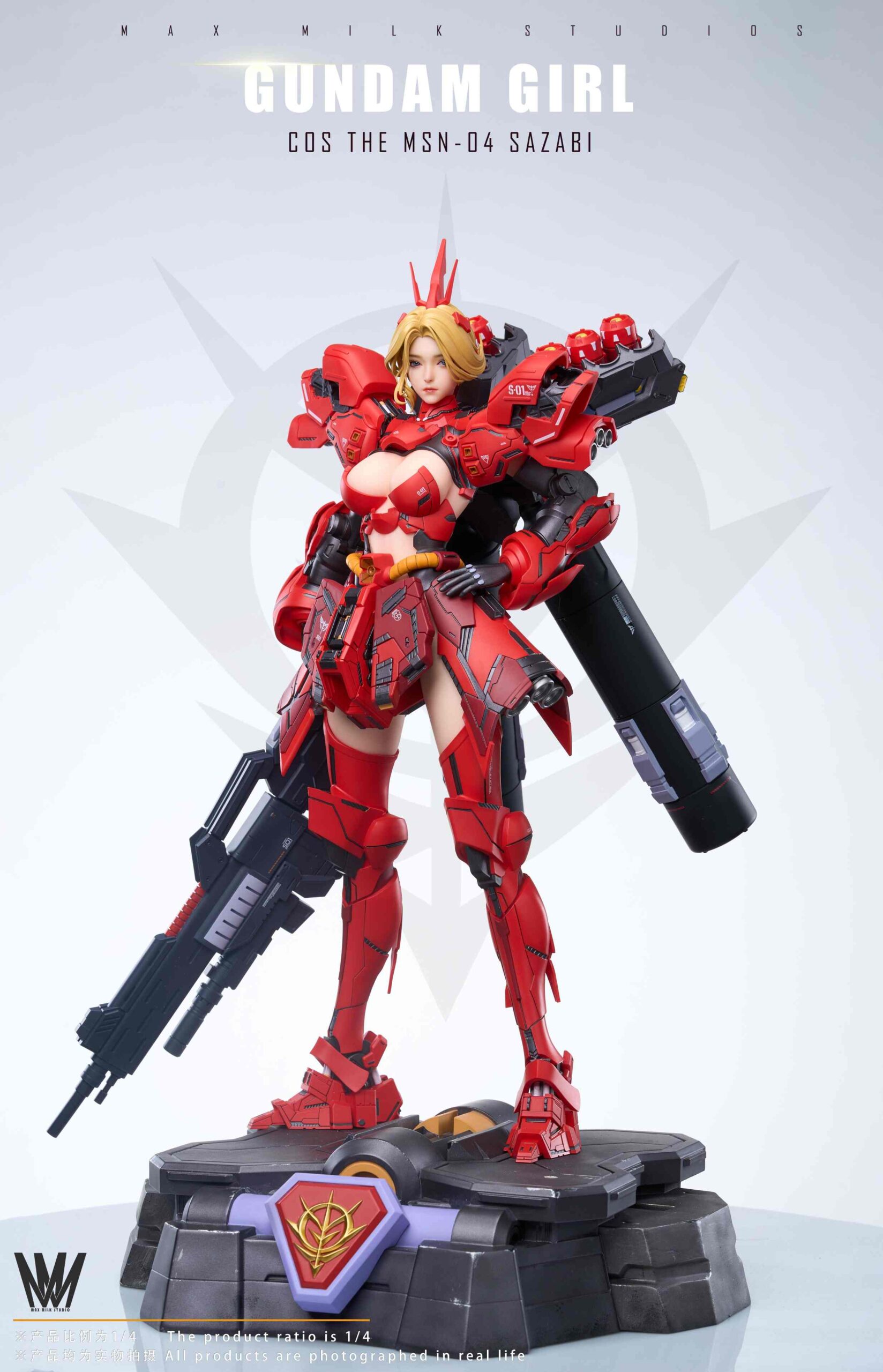 MAX MILK STUDIO Mobile Suit Gundam: Char’s Counterattack MSN-04 Sazabi Figure