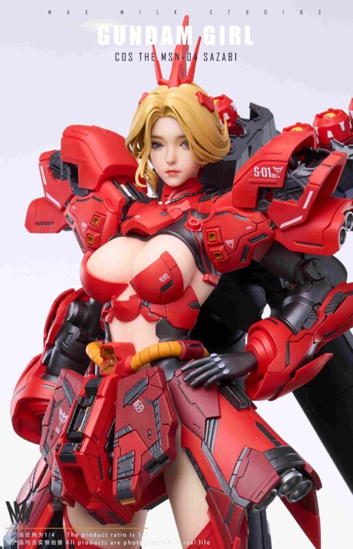 MAX MILK STUDIO Mobile Suit Gundam: Char’s Counterattack MSN-04 Sazabi Figure