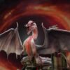 MH Studio Monster Hunter White Fatalis Statue