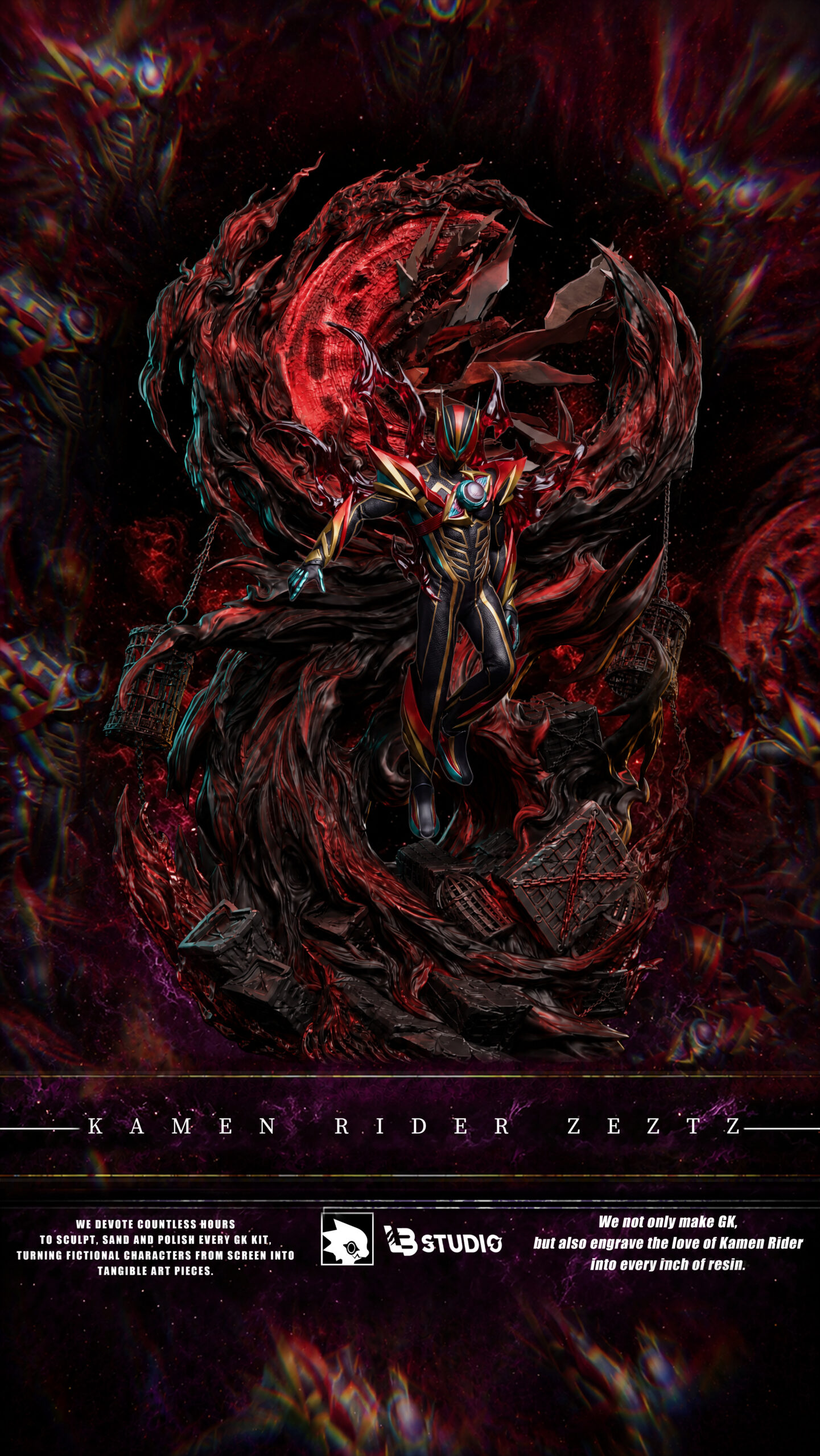Masked Rider 002 Kamen Rider Zeztz LB Studio