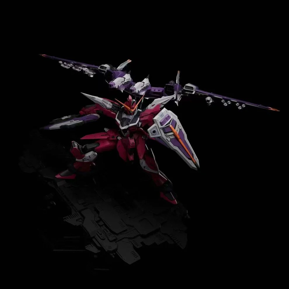 Mecha era Studio Gundam Series ZGMF-X09A Justice Gundam Statue