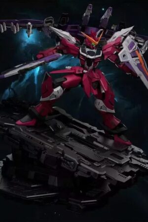 Mecha era Studio Gundam Series ZGMF-X09A Justice Gundam Statue