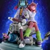 Medicos Entertainment Galaxy Express Milky☆Subway Chiharu & Makina Figure