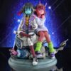 Medicos Entertainment Galaxy Express Milky☆Subway Chiharu & Makina Figure