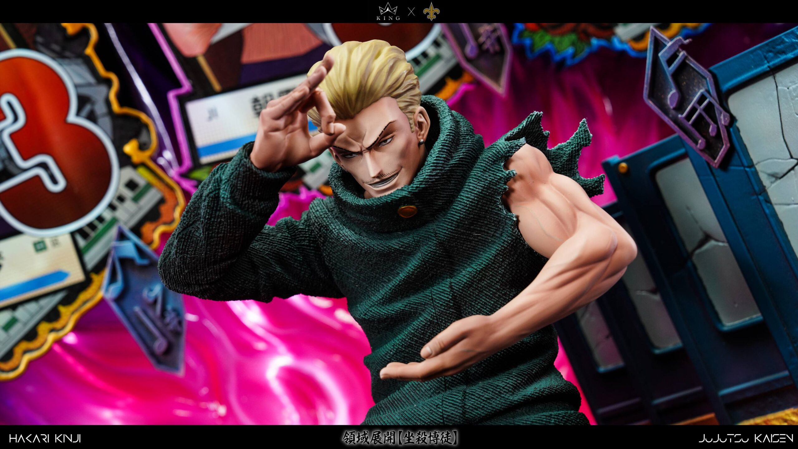 Model Saints X KING Jujutsu Kaisen Kinji Hakari Statue
