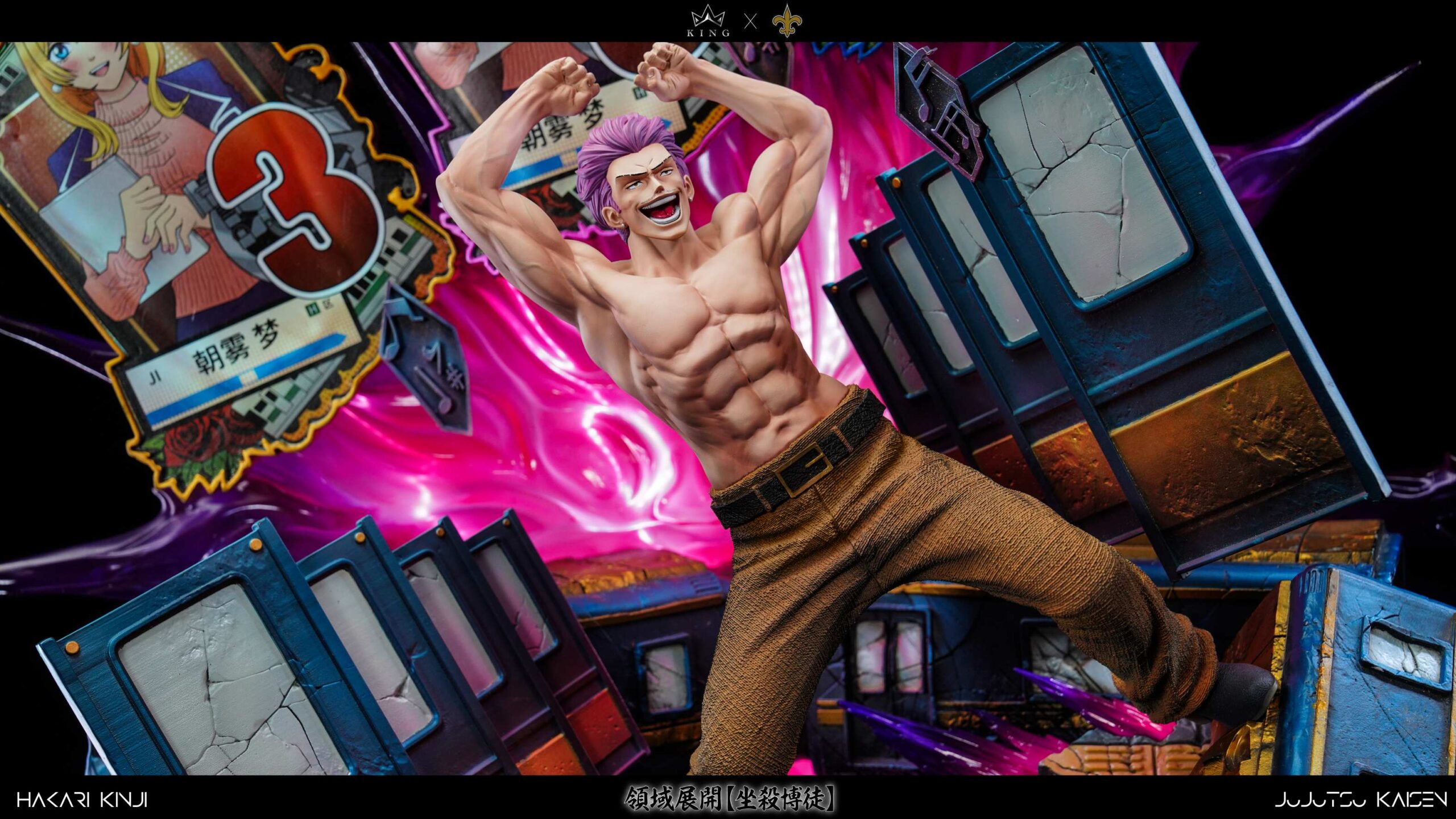 Model Saints X KING Jujutsu Kaisen Kinji Hakari Statue