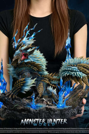 Alternative view of Monster Hunter Zinogre Trio 1/6 Scale Resin GK Statue Dragon Realm Studio