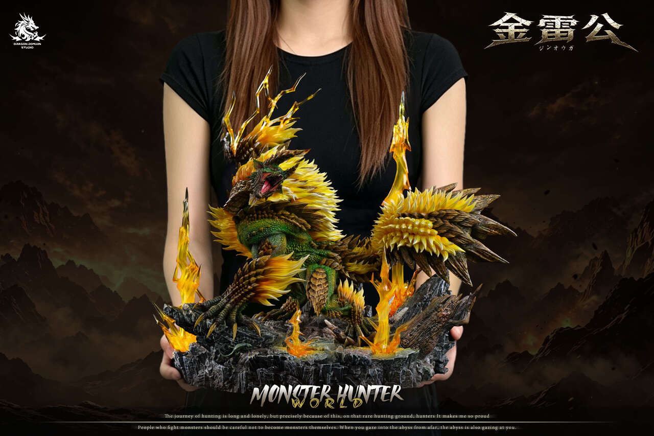 Monster Hunter Zinogre Trio 1/6 Scale Resin GK Statue Dragon Realm Studio