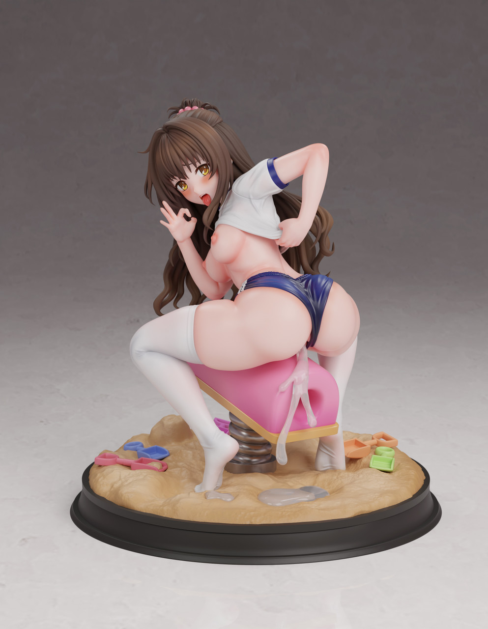 NTR Studio To Love-Ru Yuuki Mikan Statue