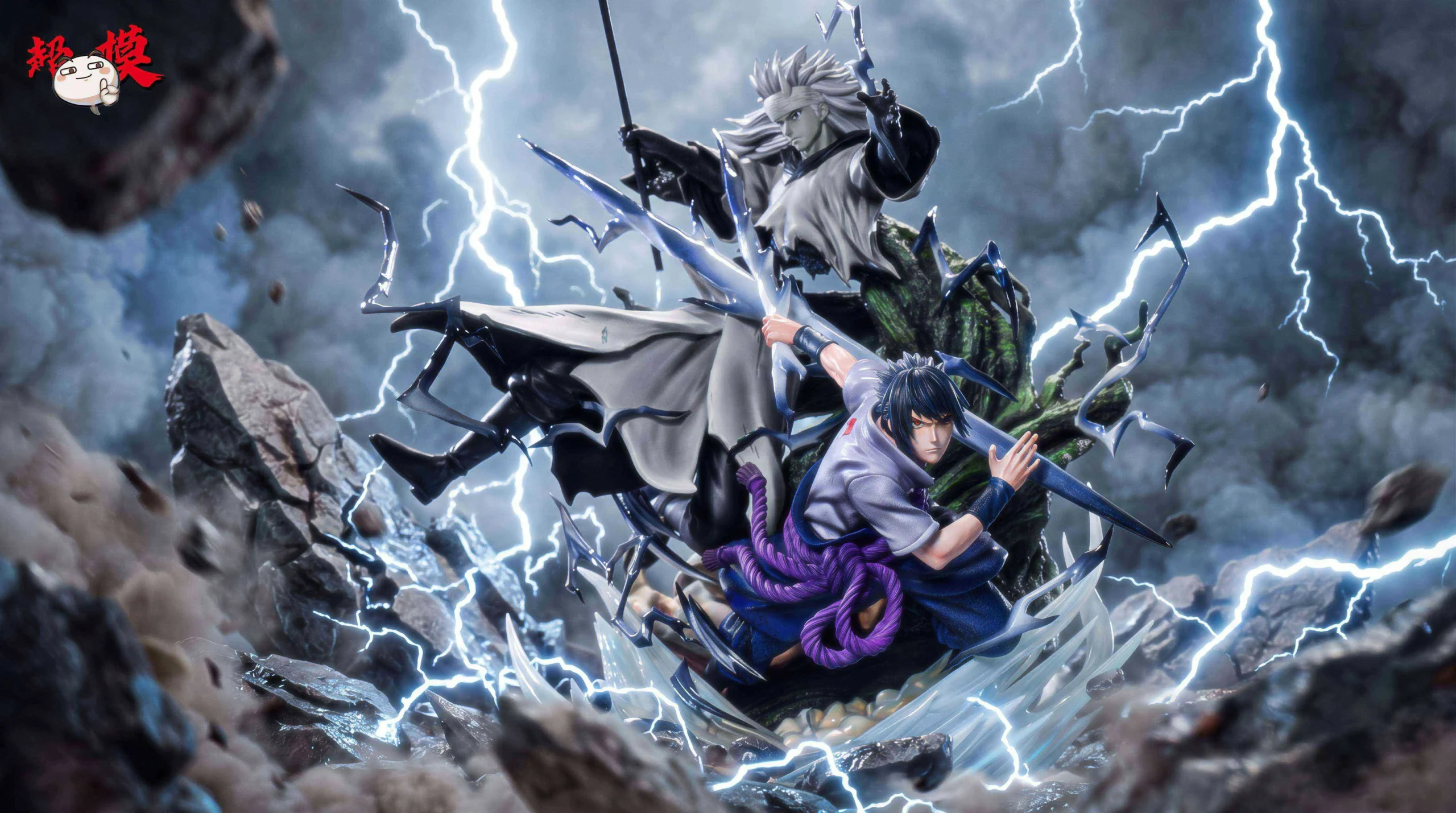 Naruto SASUKE VS MADARA Supermodel Studio