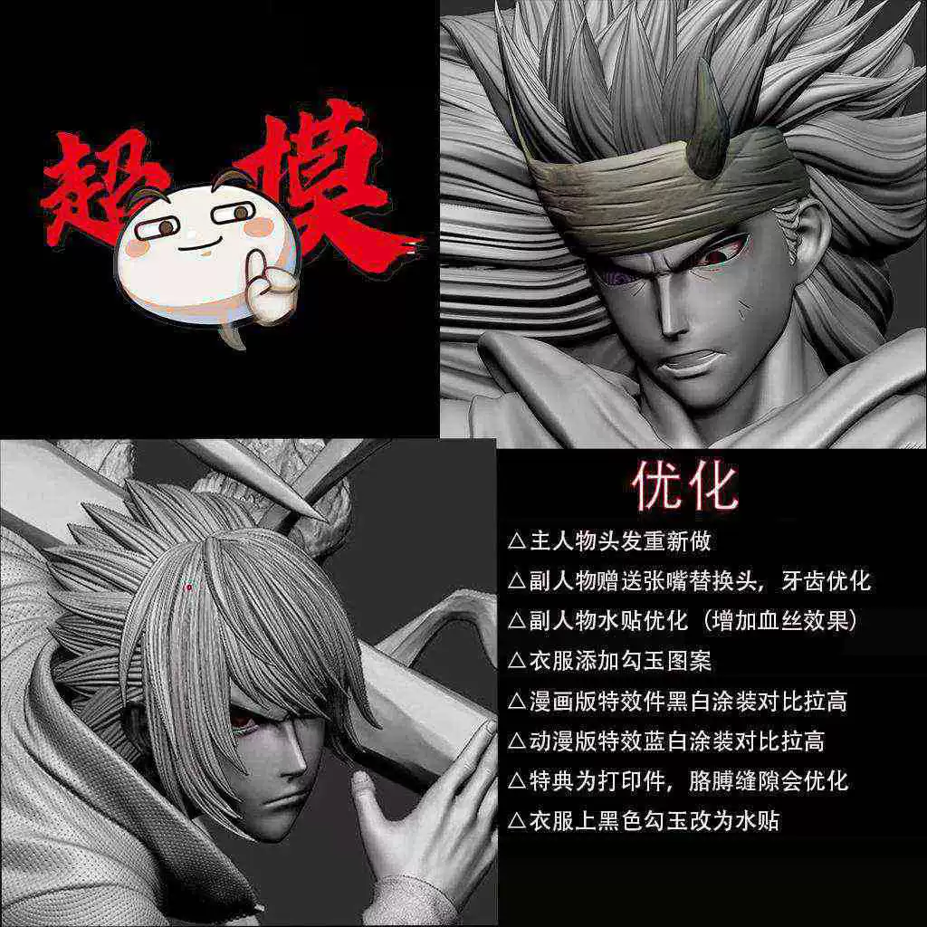 Naruto SASUKE VS MADARA Supermodel Studio