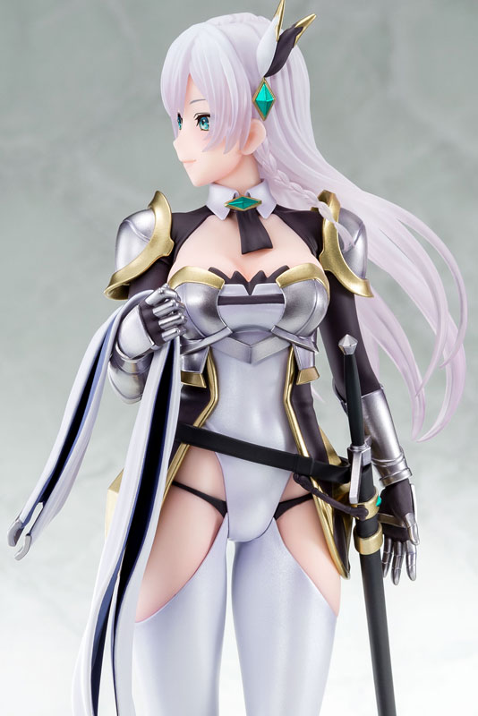 Alucia Citrus 1/6 - detail wajah dan rambut perak
