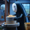 Lucky Studio(New) Spirited Away No Face man