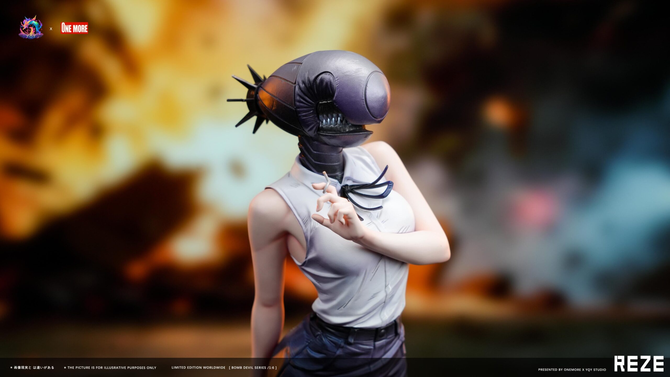 ONE MORE X YQY Studio Chainsaw Man Reze Statue