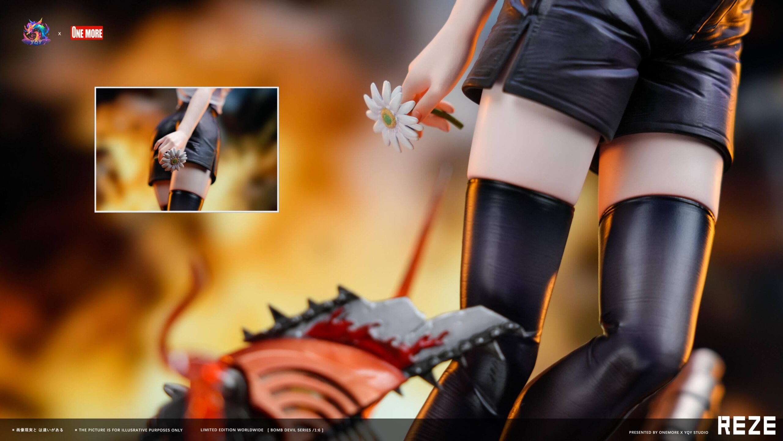 ONE MORE X YQY Studio Chainsaw Man Reze Statue