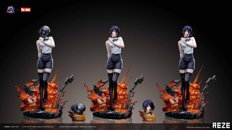 ONE MORE X YQY Studio Chainsaw Man Reze Statue