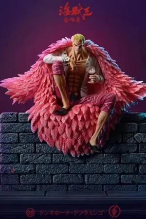 ONE PIECE Sitting Donquixote Doflamingo Statue - ShanDianMoWan Studio