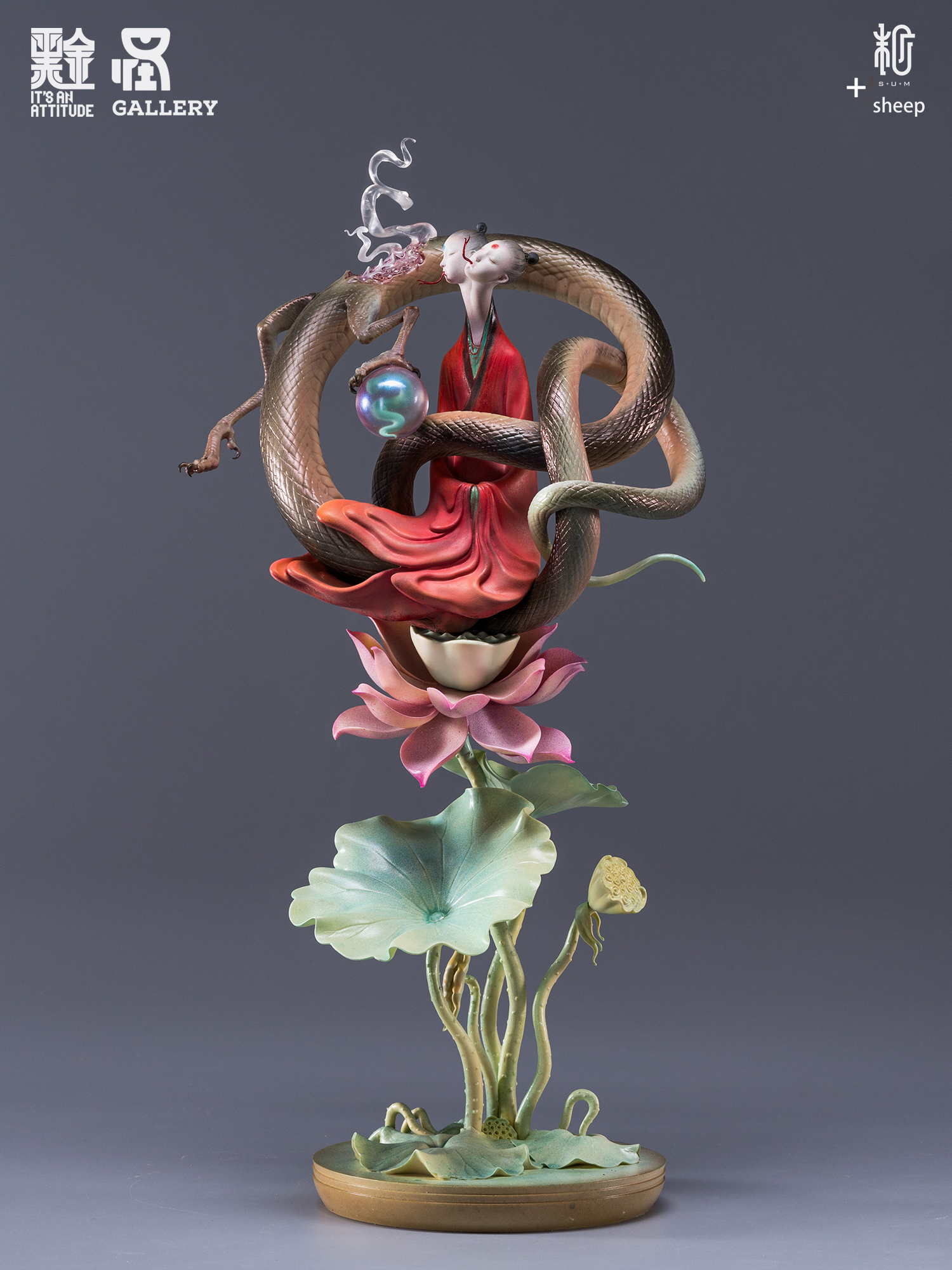 Original Design-Zhulong Resin Sculpture Oriental Mythology Collection -Manas SUM