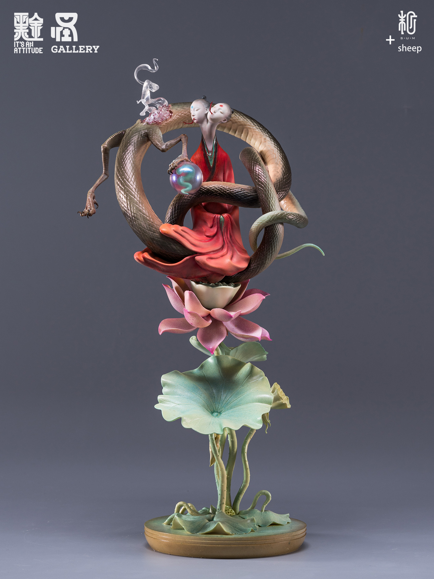 Original Design-Zhulong Resin Sculpture -Manas SUM - Image 7