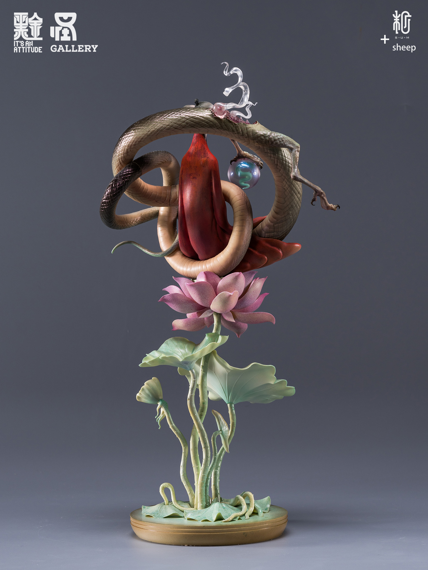 Original Design-Zhulong Resin Sculpture -Manas SUM - Image 8