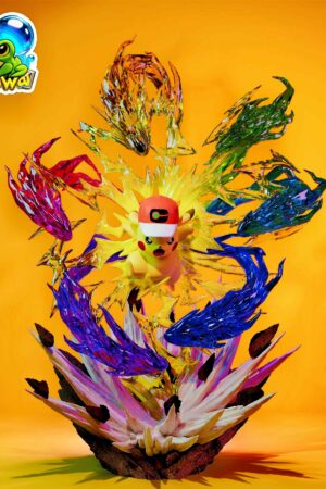 POPOWA Studio Pokémon Pikachu Statue
