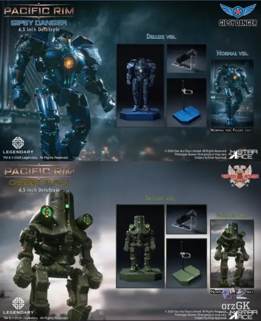 STAR ACE Toys Pacific Rim Cherno Alpha Gipsy Danger