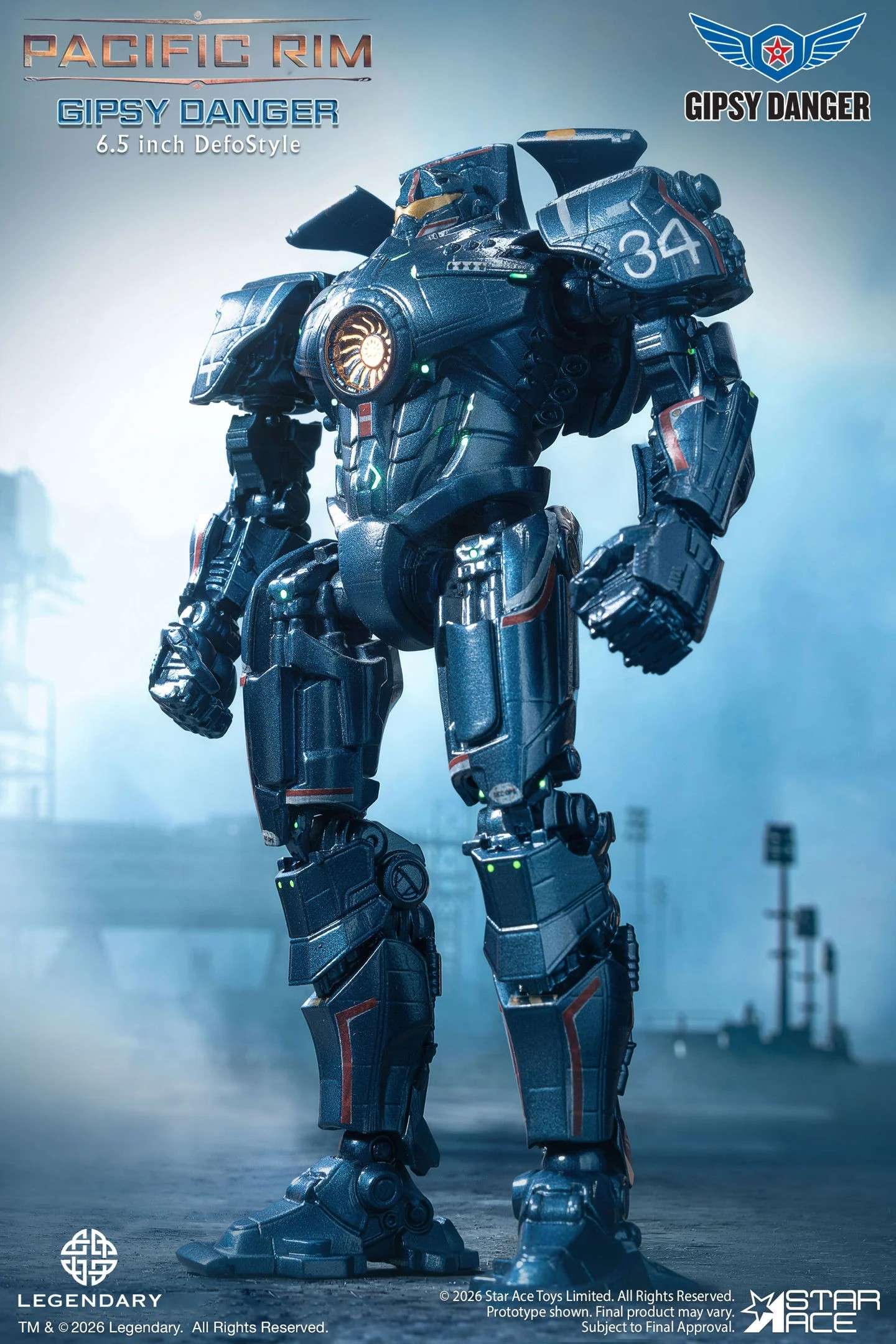 STAR ACE Toys Pacific Rim Cherno Alpha Gipsy Danger