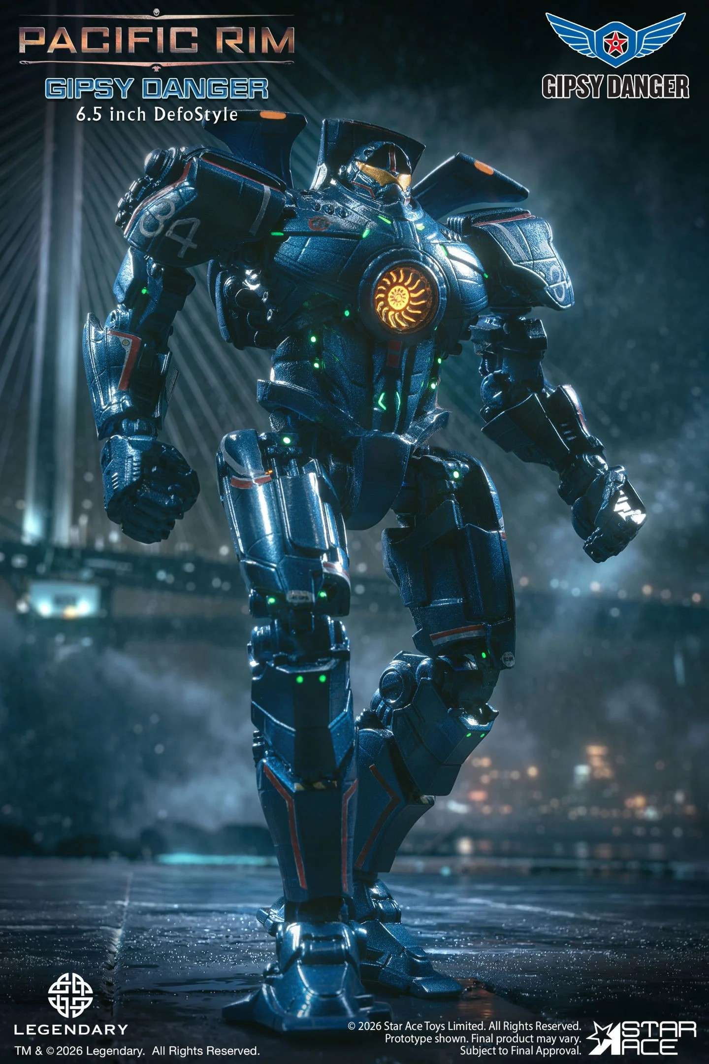 STAR ACE Toys Pacific Rim Cherno Alpha Gipsy Danger