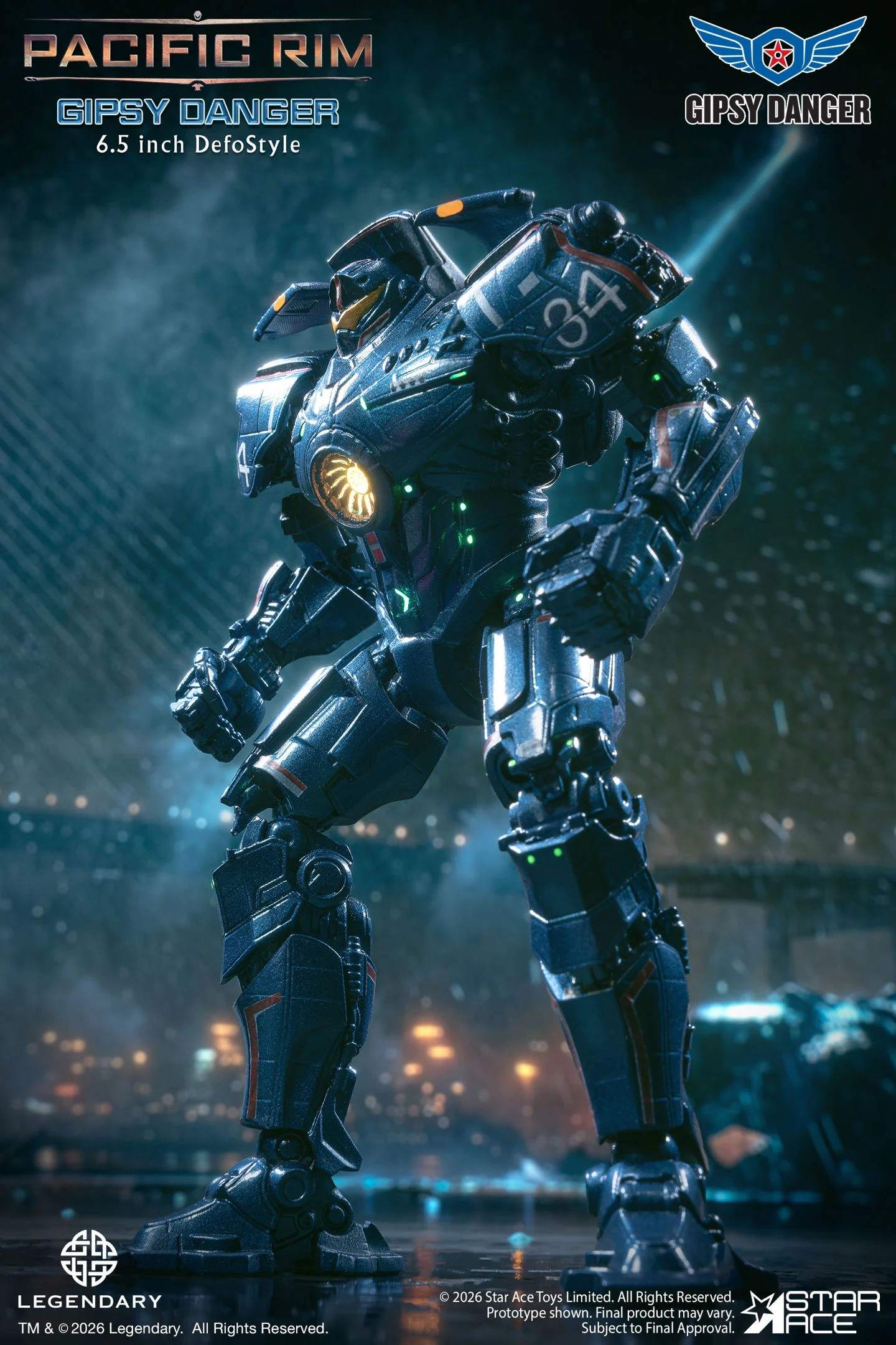 STAR ACE Toys Pacific Rim Cherno Alpha Gipsy Danger