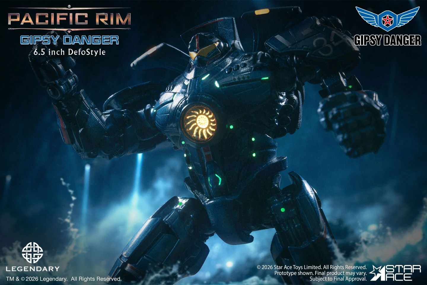 STAR ACE Toys Pacific Rim Cherno Alpha Gipsy Danger