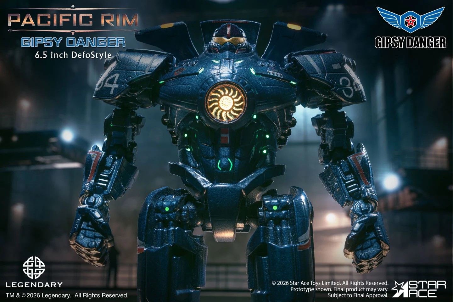 STAR ACE Toys Pacific Rim Cherno Alpha Gipsy Danger
