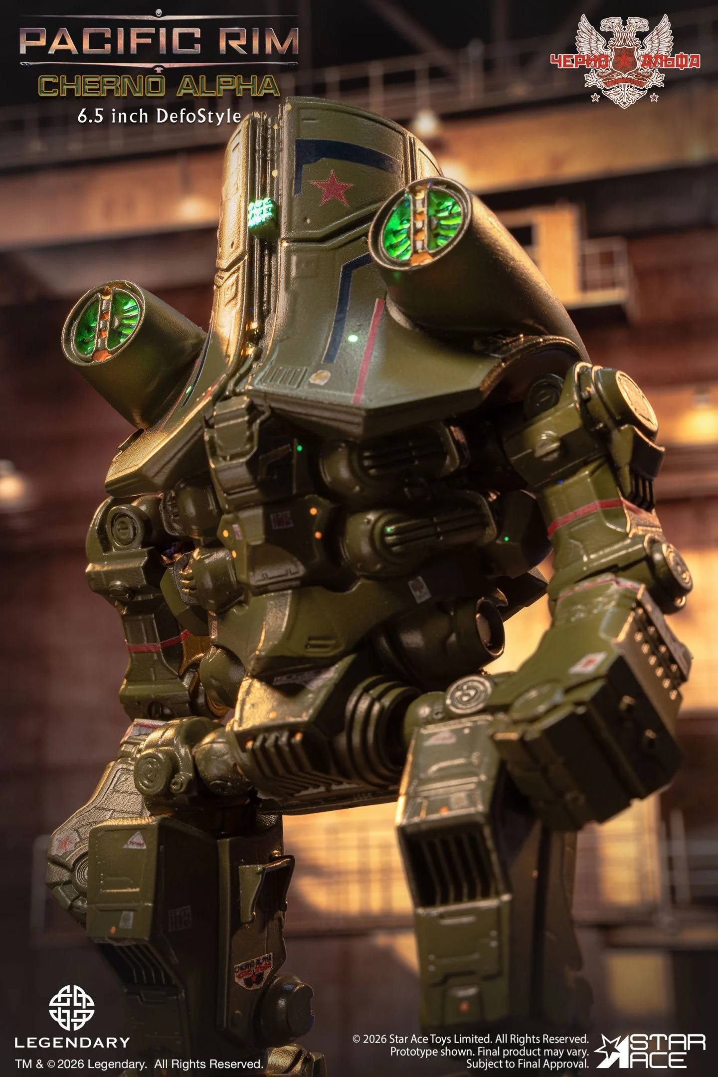 STAR ACE Toys Pacific Rim Cherno Alpha Gipsy Danger