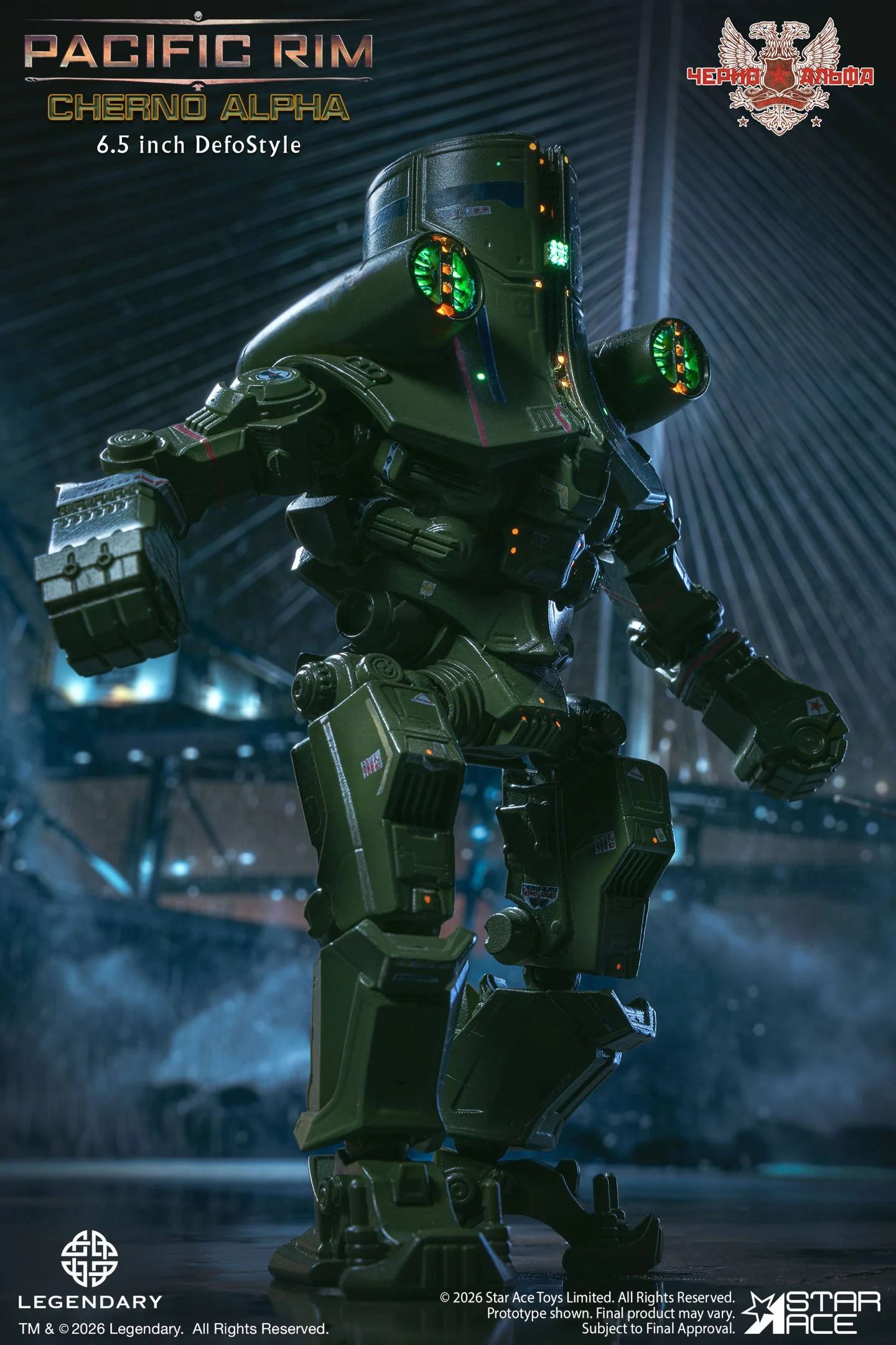 STAR ACE Toys Pacific Rim Cherno Alpha Gipsy Danger